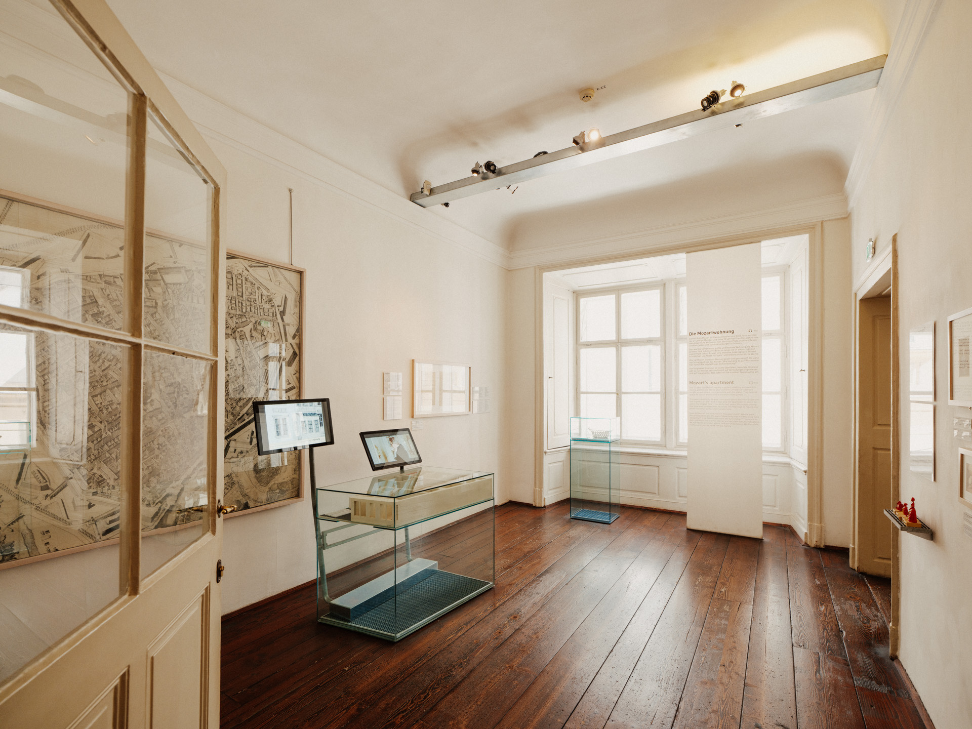 Mozart's apartment exhibition room